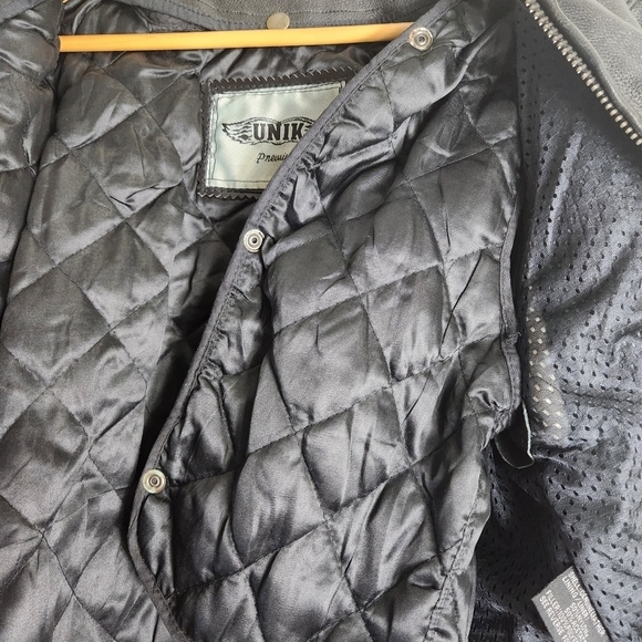 Unik Premium Womens Heavy Duty Motorcycle Jacket w/Snap out Liner-Size L - Picture 6 of 14
